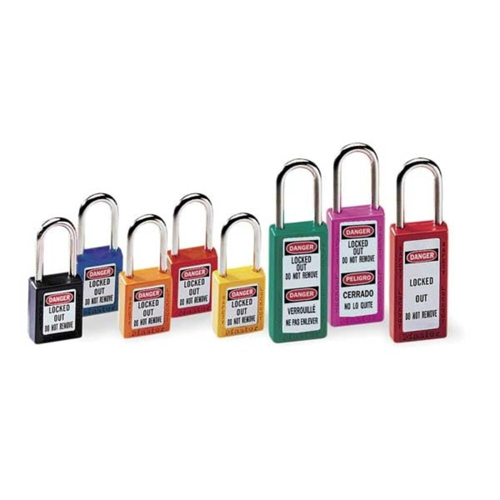 Master Lock 410GRN Candado de Seguridad con Llave Verde 0.25 Pulgadas