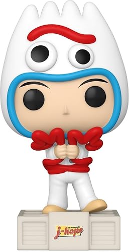 Funko Pop! Rocks: Disney Pixar Toy Story x BTS TinyTAN - J-Hope as Forky | Mercancía Oficial - Figura de Vinilo Coleccionable para Decoración - Regalo de Cumpleaños para Fans