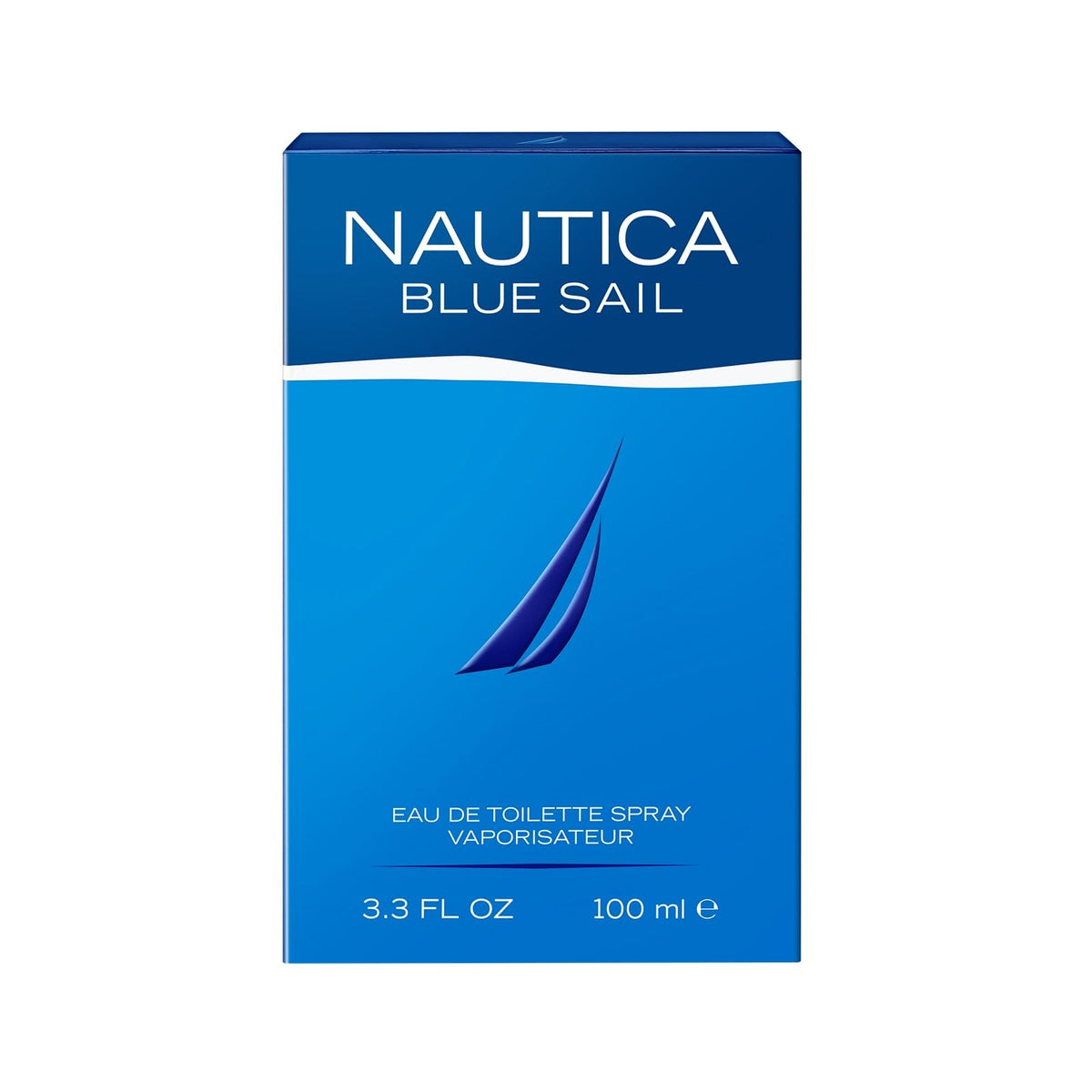 NÁUTICA, Fragancia para Hombre, Blue Sail Eau de Toilette, Aroma Fougère Acuático, Fresco y Duradero, 100 ML