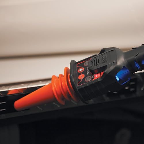 Klein Tools HVNCVT-1 Probador de alto voltaje sin contacto de doble rango, indicadores audiovisuales, resistente al agua, con funda y batería