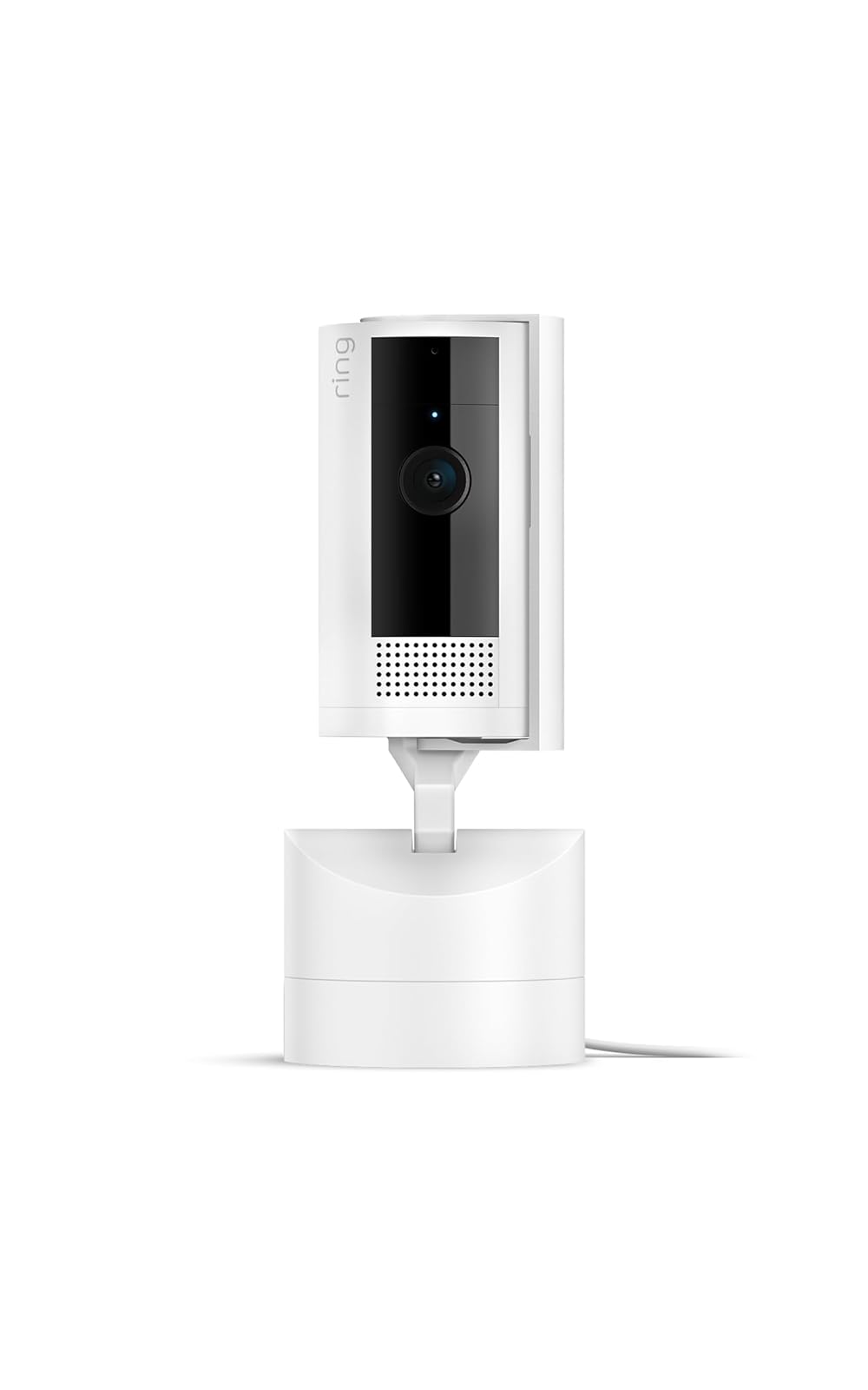 Ring Cámara de Interior con Movimiento Pan-Tilt, Video HD y Audio Bidireccional - Blanco - 1 cámara - Solo dispositivo