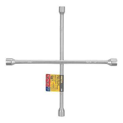 Pretul LLCR-18P, Llave de cruz para auto, fabricada en acero, 18"