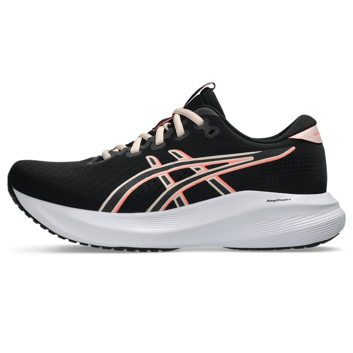 Asics Gel-Excite 11 - Tenis de Correr para Mujer - 23.5 cm - BLACK - PEARL PINK