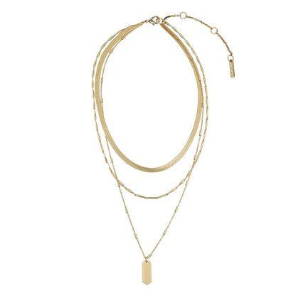 Nine West Collar Dorado Niveles para Mujer