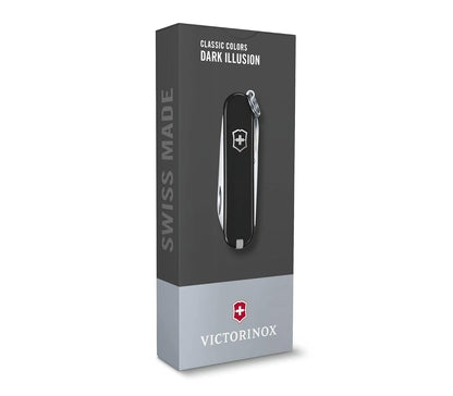 Victorinox Navaja Classic Colors, 7 Usos, Dark Illusion, 58 mm