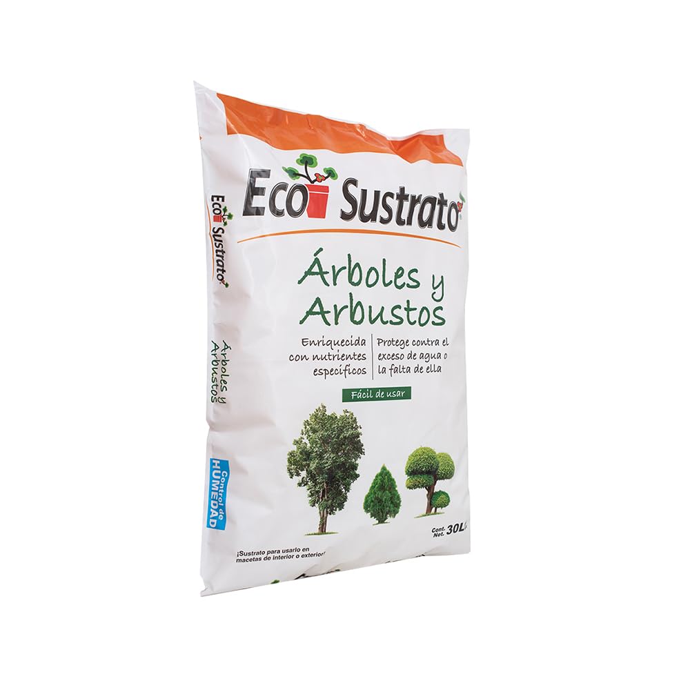 PISUMMA Sustrato Orgánico para Árboles y Arbustos – 30 L | Enriquecido con Materia Natural para Raíces Fuertes y Suelos Saludables | Ideal para Jardinería Sostenible en Exteriores e Interiores