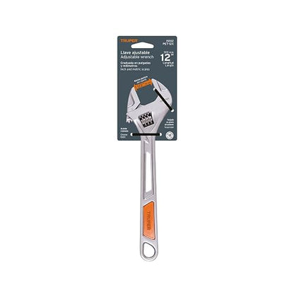 Truper PET-12X, Perico, mango comfort grip, cromado 12"