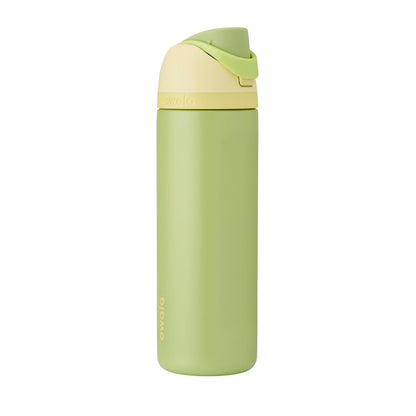 Owala FreeSip Disney Princess Botella de Agua con Popote, Acero Inoxidable, 24 oz - Tiana - Princesa Disney