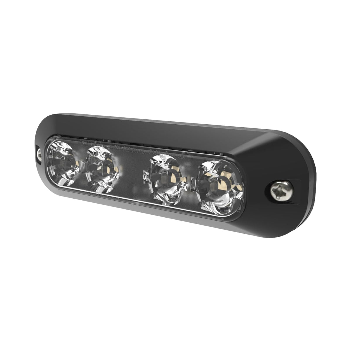ECCO ED3704A Luz Direccional 4 LED Montaje en Superficie 12-24 VCC, Ámbar
