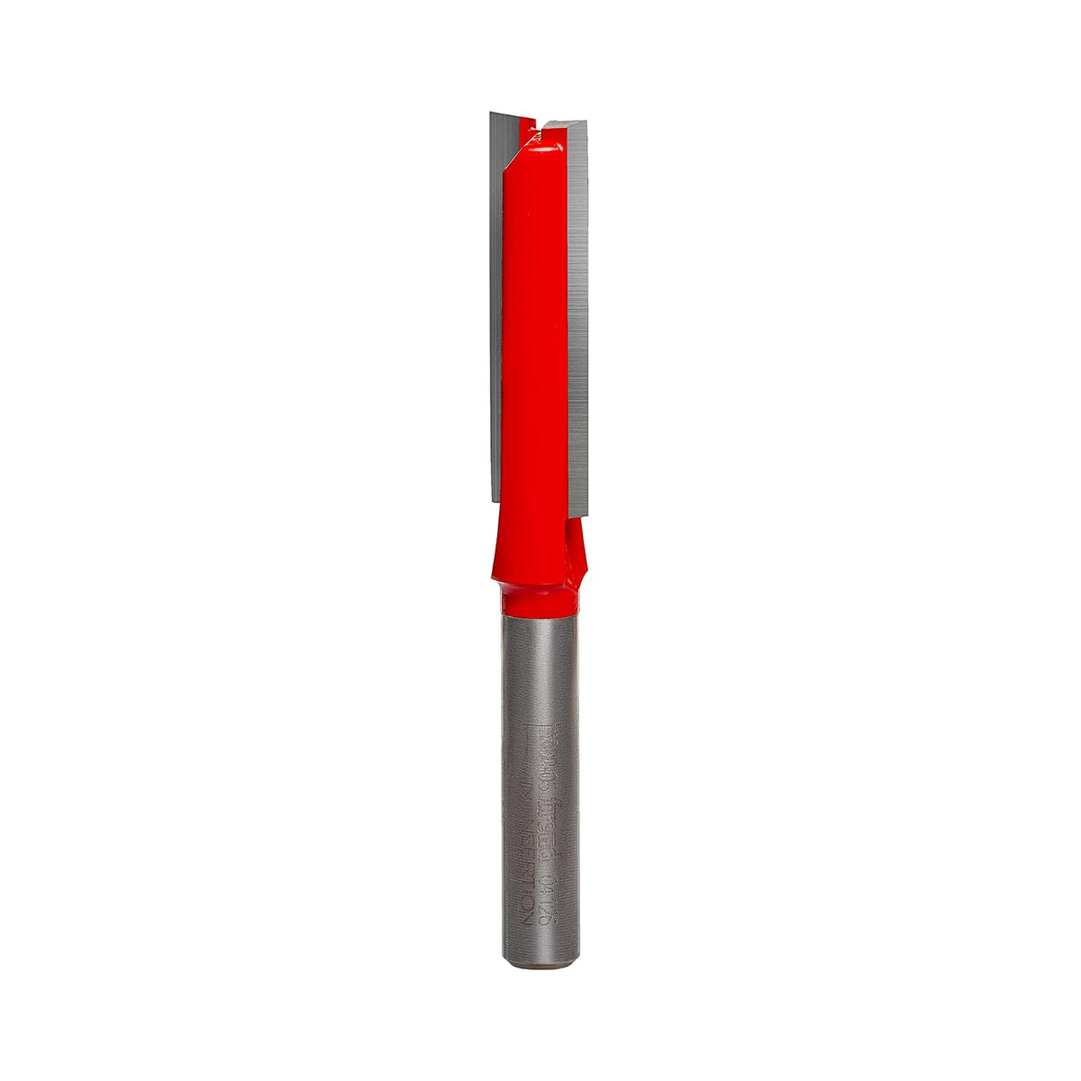 Broca recta de doble flauta 1.57 mm diámetro, 04-096, Broca recta de doble filo de 1/16" diámetro x 1/4" con vástago de 1/4", Revestimiento rojo Perma-Shield® - Broca recta de doble flauta de 3 - 8 pulgadas de diámetro por 1-1 - 4 pulgadas con vástago de 