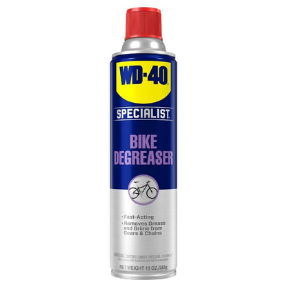 WD-40 Bike Lubricante y Desengrasante de Cadena - Desengrasante de cadena 10 oz