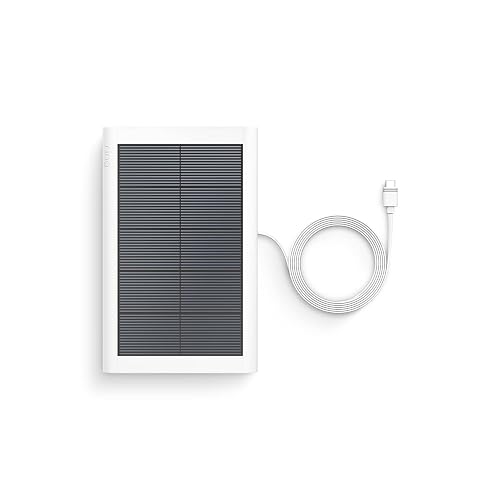 Panel solar Ring (2.ª generación, pequeño) de 1.9 W para la Cámara para exteriores Ring Plus, Cámara para exteriores Ring, Stick Up Cam Pro, Stick Up Cam Plus y Spotlight Cam Pro (blanco)