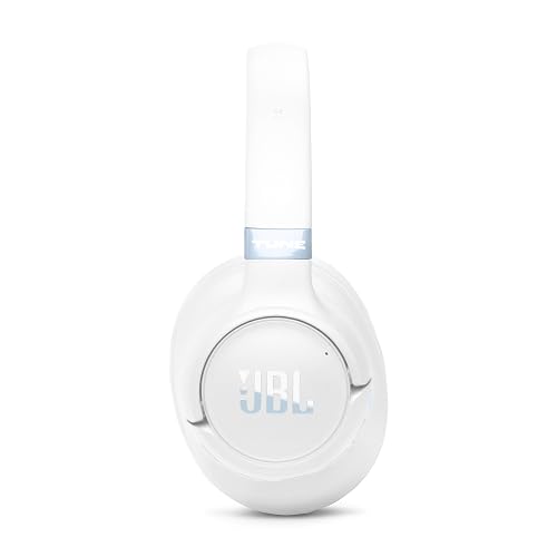 JBL Tune 780NC - Auriculares inalámbricos adaptables con cancelación de ruido con potente sonido bajo puro de alta resolución JBL y sonido espacial, con hasta 76 horas de duración de la batería, carga