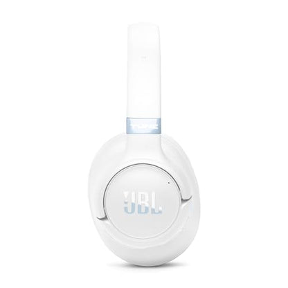 JBL Tune 780NC - Auriculares inalámbricos adaptables con cancelación de ruido con potente sonido bajo puro de alta resolución JBL y sonido espacial, con hasta 76 horas de duración de la batería, carga