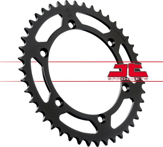 JT Sprockets JTR460.44 44T - Piñón Trasero de Acero, Negro