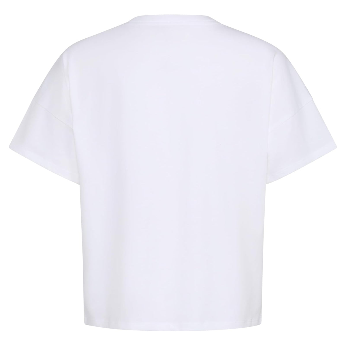 adidas Playera de Manga Corta con Hombros caídos para niña