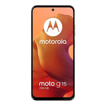 Motorola G15 Naranja (4GB RAM/128GB), 50MP, Celular Desbloqueado