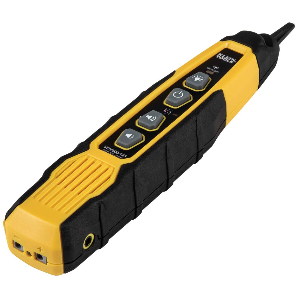 Klein Tools VDV500-820 Juego de rastreo de cables eléctricos Tone and Probe PRO, baterías y bolsa de transporte