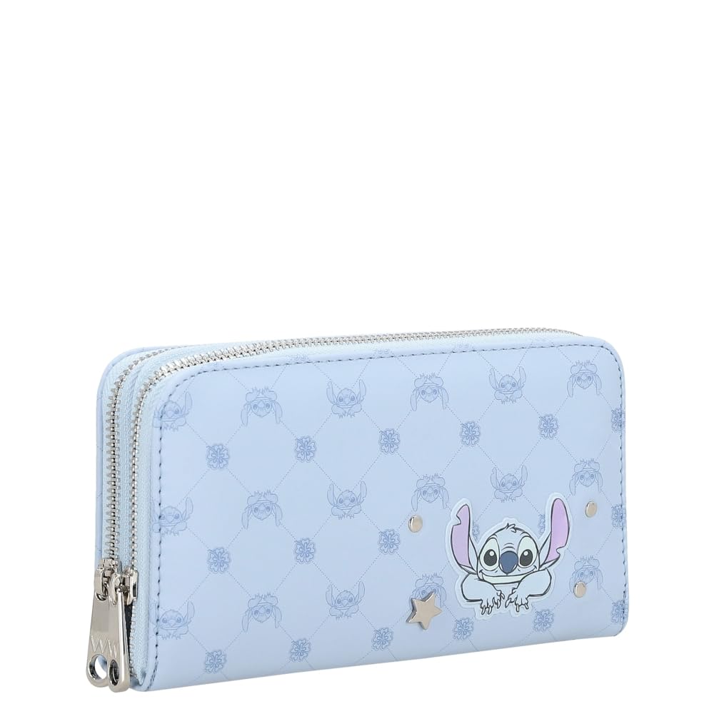 W Capsule Stitch Cartera para Mujer Azul HBYARMULKE71CW