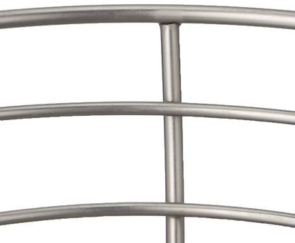 Spectrum Euro Wire - Cesta de frutas para almacenamiento de encimera de cocina, resistente alambre de metal de acero para frutas decorativas para productos frescos, verduras, pan y aperitivos, diseño