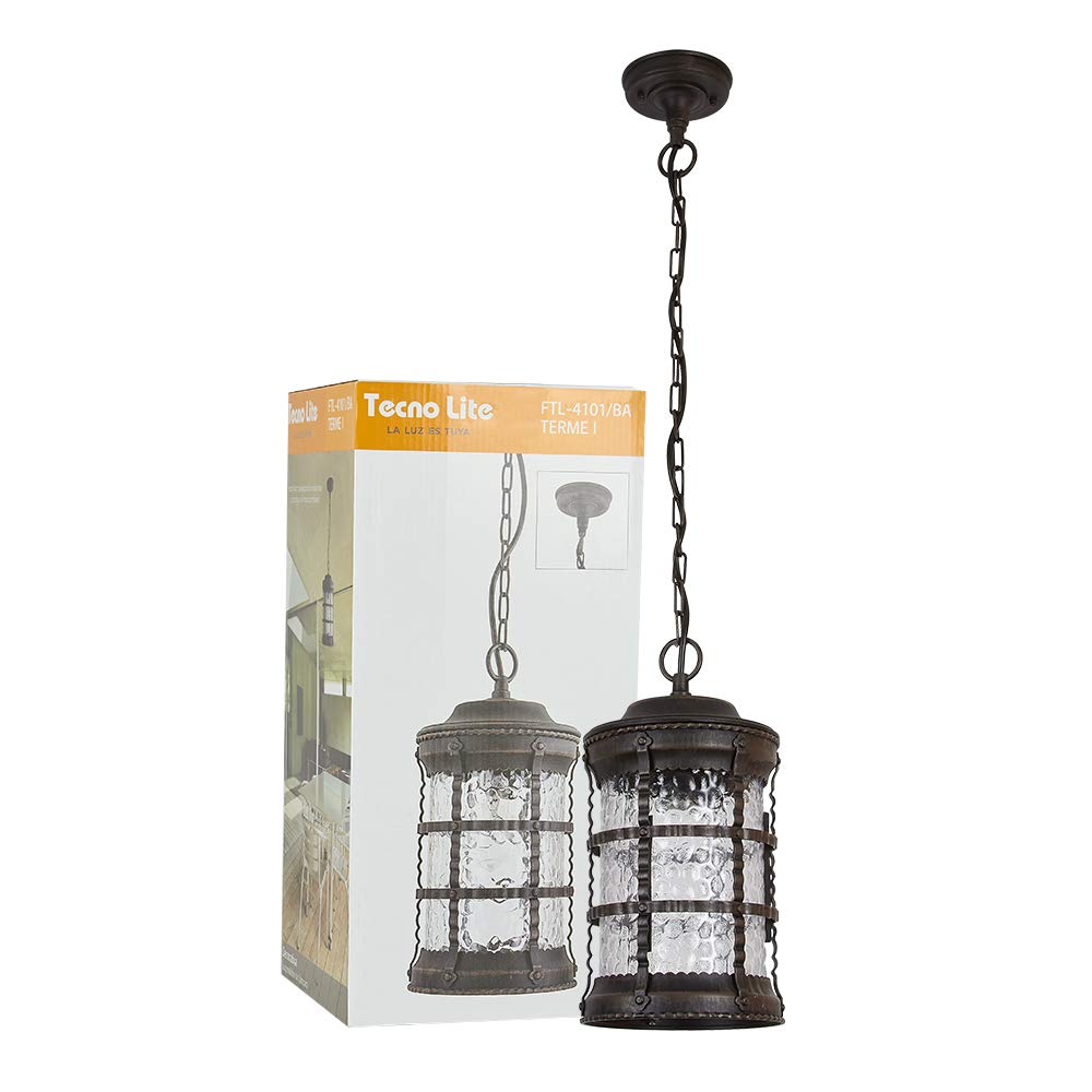 Tecnolite Farol de Exterior, color Bronce Antiguo FTL-4101/BA