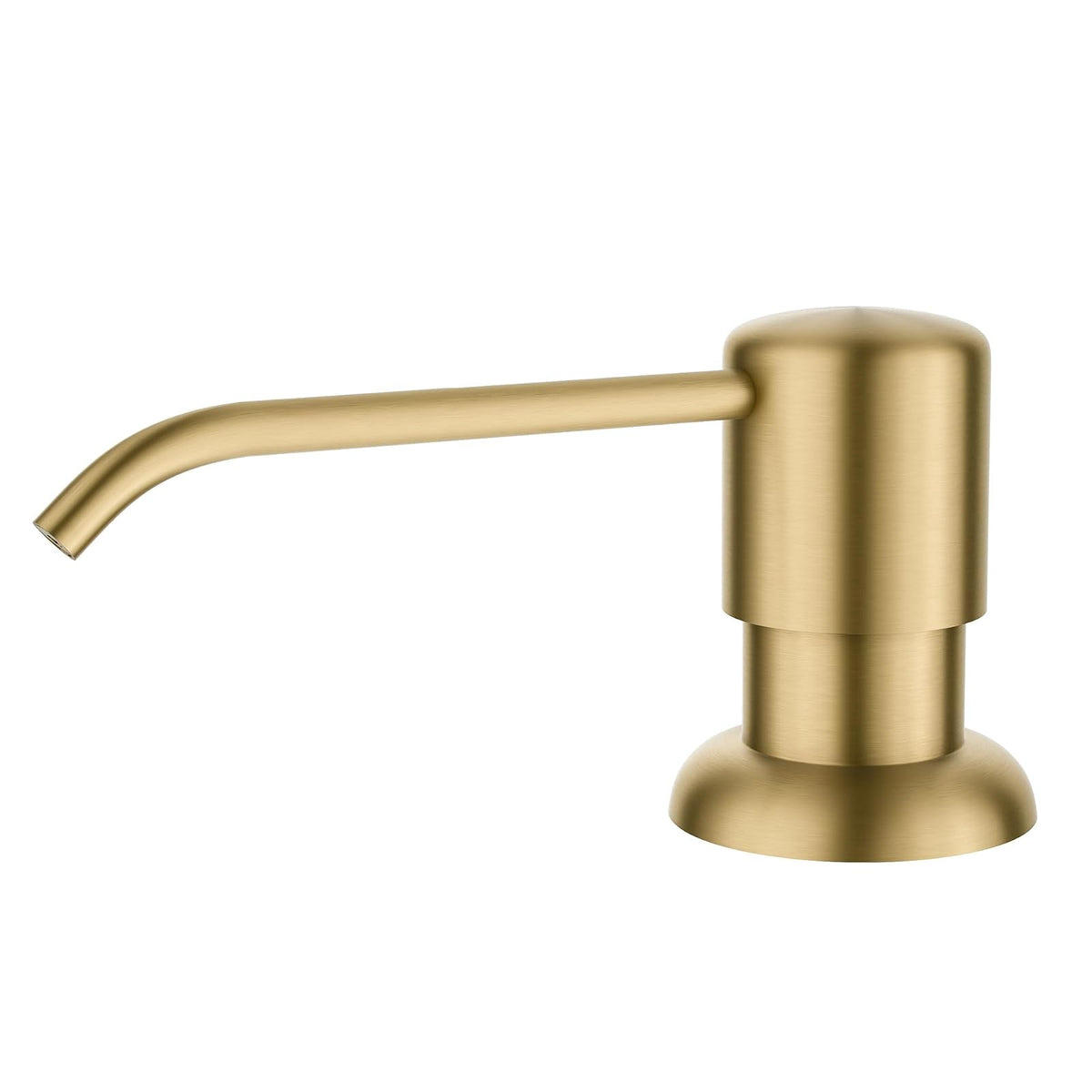 Kraus Boden - Dispensador de jabón y loción de Cocina en latón Cepillado, KSD-53BB - Latón cepillado