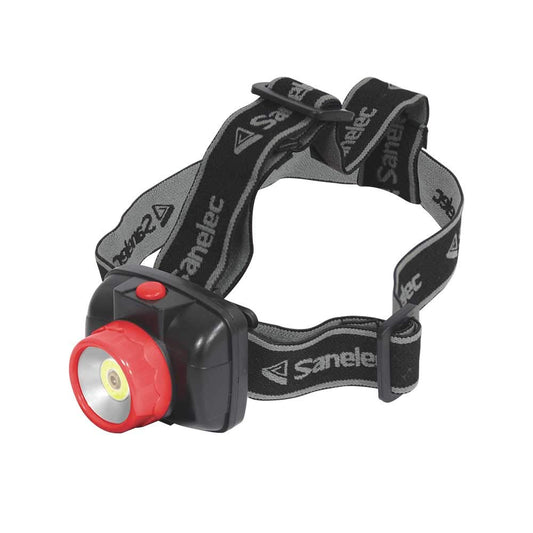 Sanelec 2105 Linterna tipo minero de pilas, 1 LED