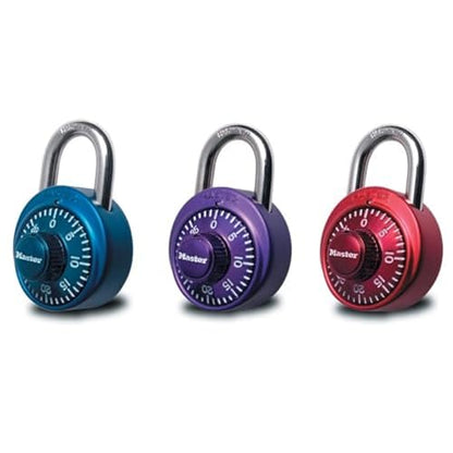 Master Lock 1530DCM Candado de combinación, 4.7 cm, varios colores