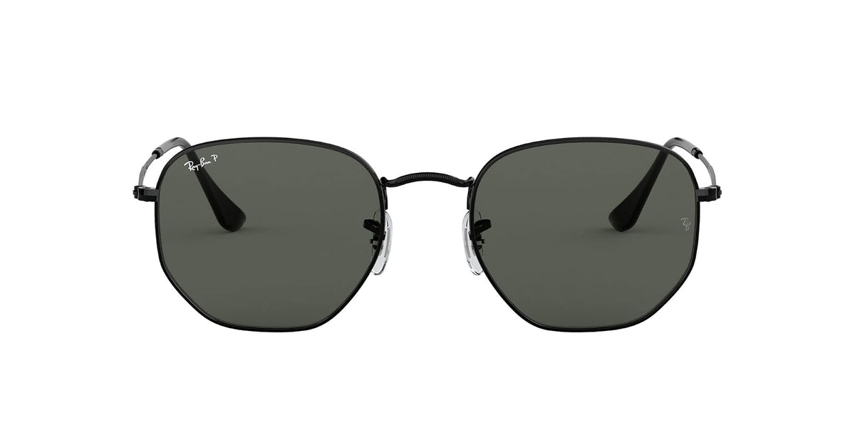 Ray-Ban - Lentes oscuros, Hexagonal - 51 mm - Negro