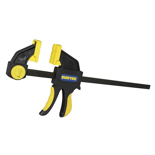 Surtek 107097 Prensa Rápida 12" | Negro/Amarillo