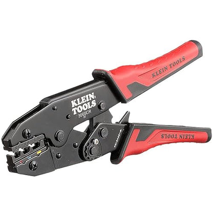 KLEIN TOOLS 3005CR | Pinza Ponchadora | 10-22 AWG | Matraca Integrada