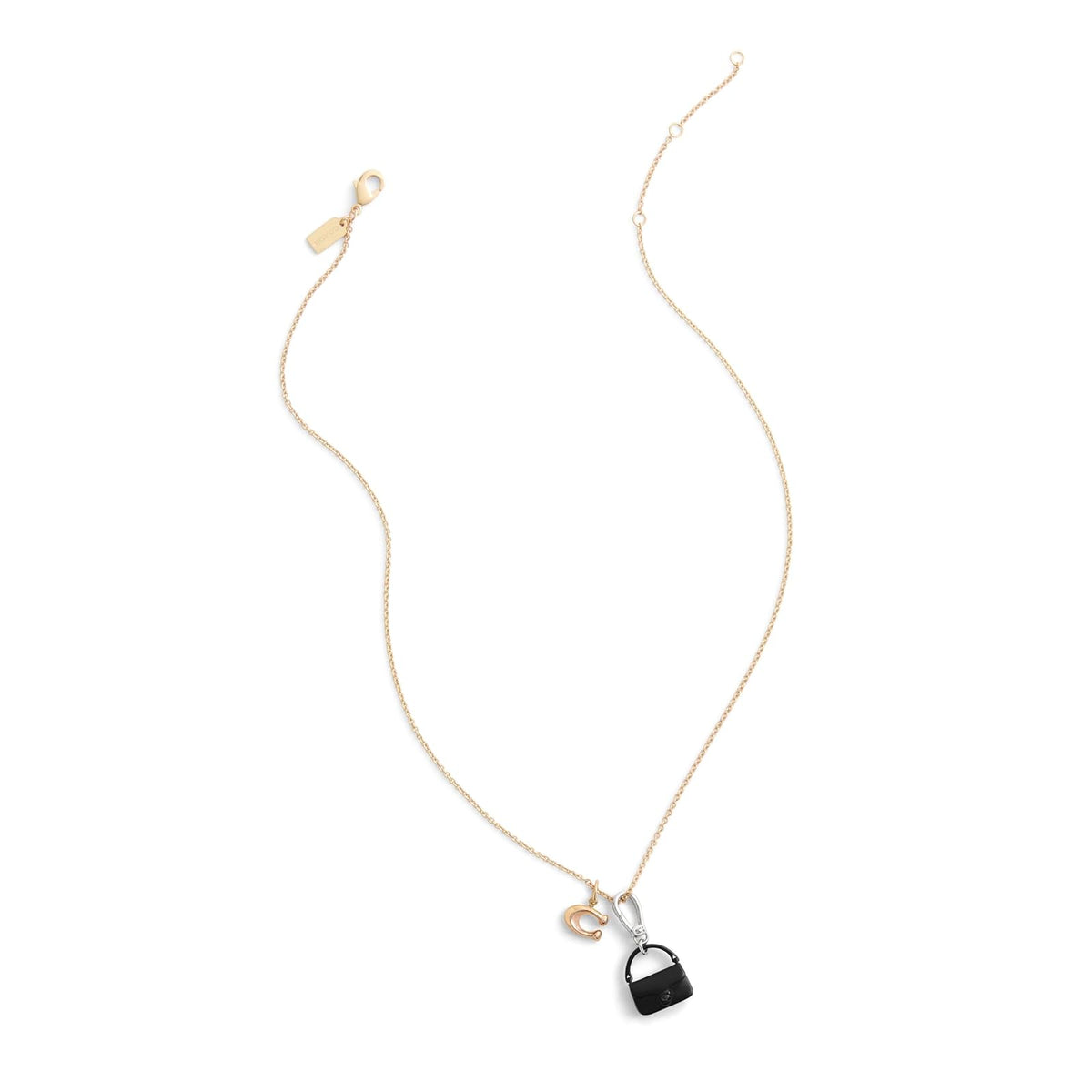 COACH Collectible Signature Jewelry Necklace Charm, Bracelet Charm Abalorio de joyeríaMujer