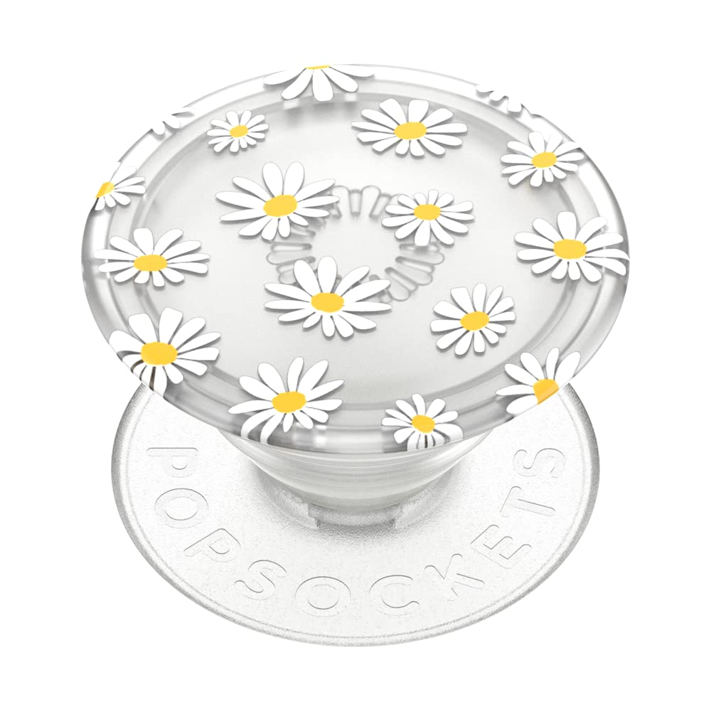 PopSockets PopGrip Plant Empuñadura para Celular Translúcida - rosa y magenta