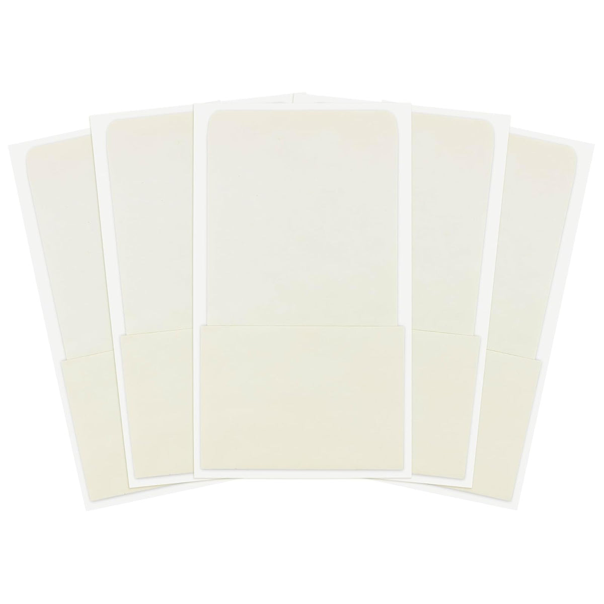 Hygloss Products Manila - Bolsillos para , Sobres autoadhesivos Fabricados en los Estados Unidos, Respaldo Alto con Fecha de 6.25 x 3.5 Pulgadas, Paquete de 50