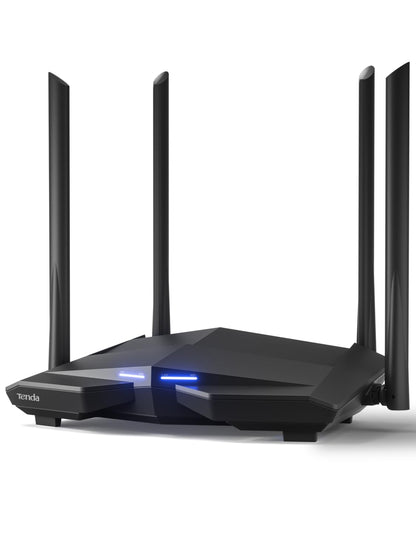 Tenda RX12L Pro Router WiFi 6 AX3000 de Doble Banda - AC10 AC1200|Wi-Fi 5