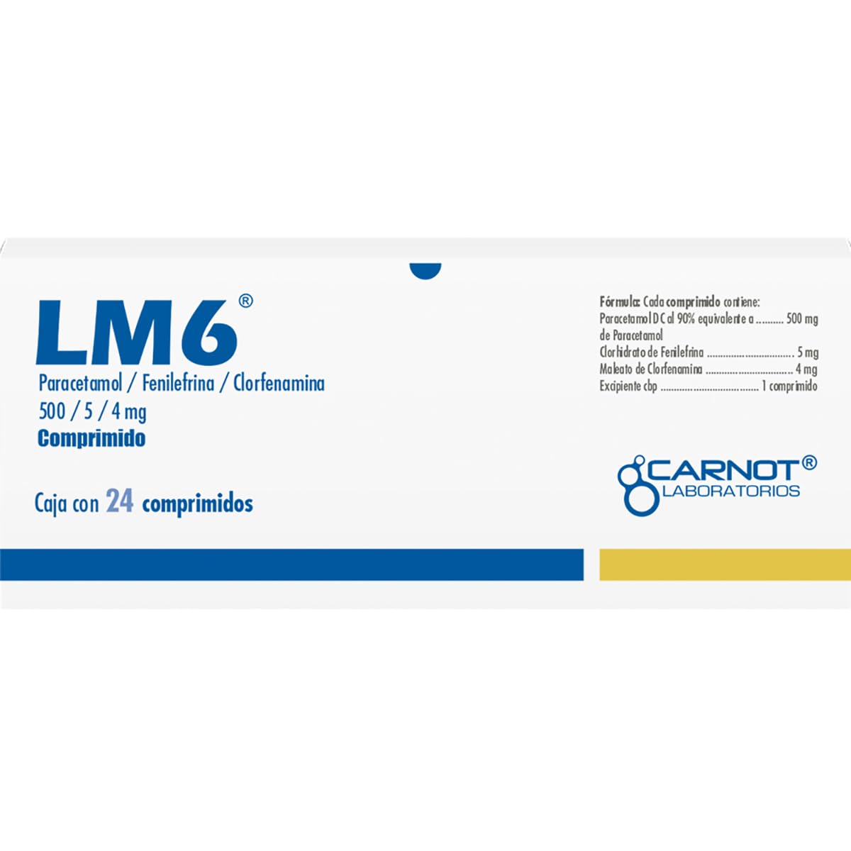 LM6 Antihistamínicos, 24 Cápsulas