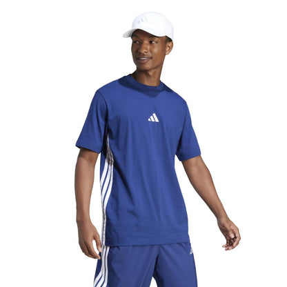 Adidas Essentials - Playera Deportiva de 3 Rayas para Hombre