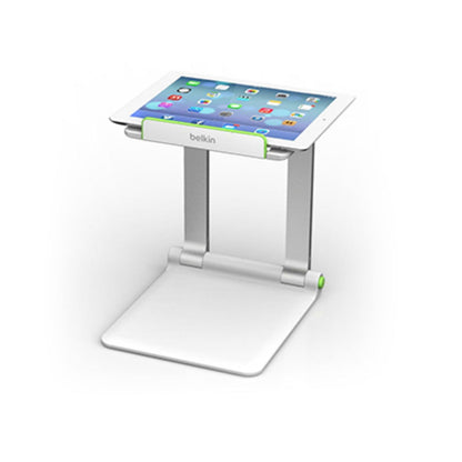 Belkin Etapa portátil para Tablet, Soporte Ajustable para presentaciones y aulas, Soporte Ideal para grabación de Video, Compatible con Todas Las Generaciones de Apple iPhone, iPad, iPad Pro y más