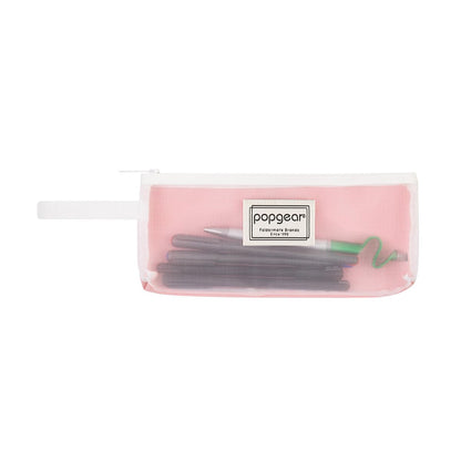 Lapicera Popgear con Cierre Blanco, Color Rosa – Estilo Vibrante y Funcional