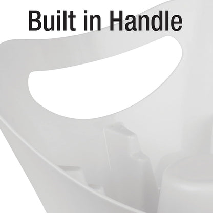 Plumbcraft MAXClean - Destapacaños para retrete, Tray, 7.5 x 7.5 x 7.5 inches, Blanco