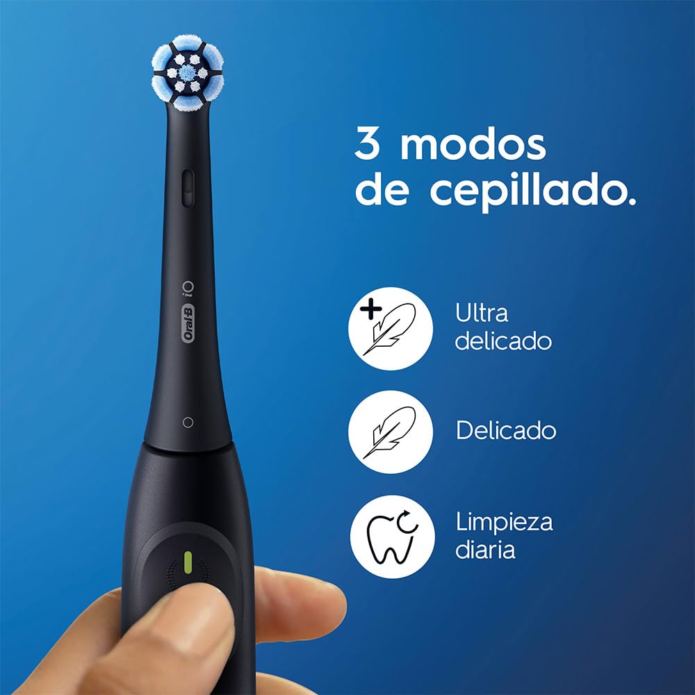 Oral B Cepillo Eléctrico Series iO2, Remueve hasta 100% más placa*, 1 Unidad