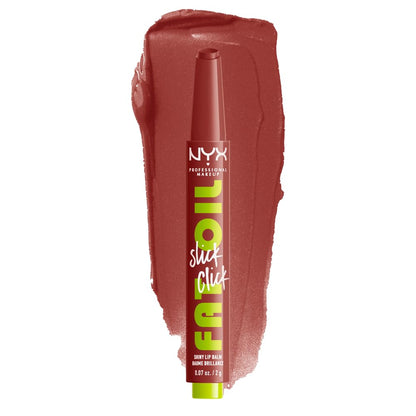 NYX Professional Makeup Fat Oil Slick Click Brillo Labial Hidratante - Going Viral
