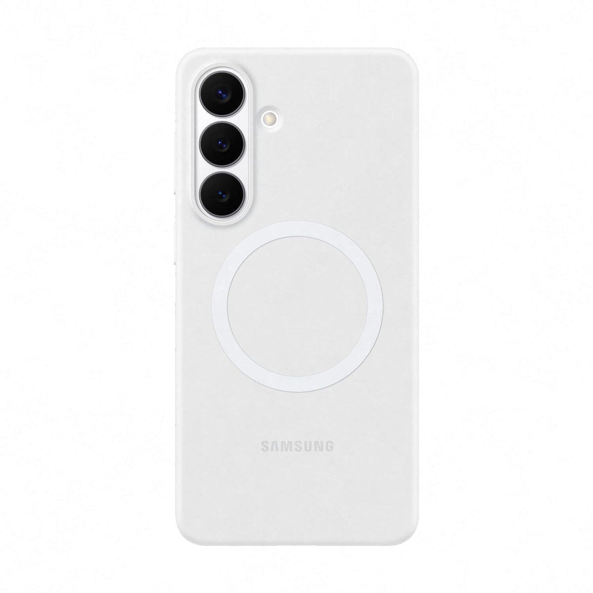 Samsung Funda de Silicona con Imán para Galaxy S26 - Plus - White