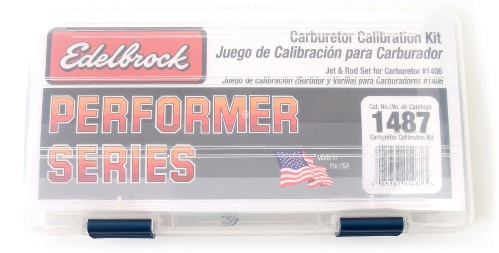 Edelbrock 1487 Performer Series Kit de calibración de carburador