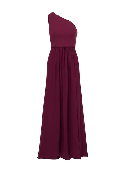 Adrianna Papell - Vestido de Gasa con un Hombro para Mujer