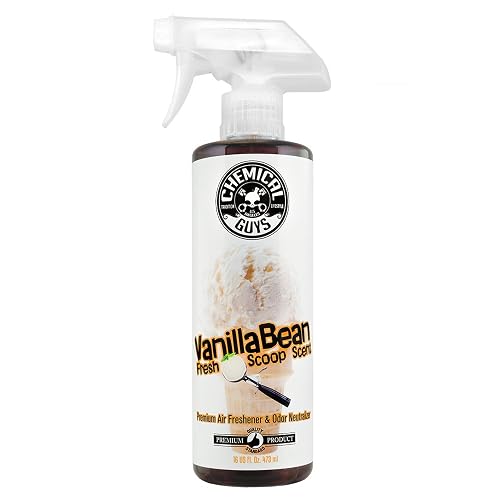 Chemical Guys Ambientador y Eliminador de Olores Vanilla Bean Fresh Scoop, 473 ml, AIR23116SW