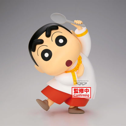Banpresto Crayon Shinchan Shinnosuke Nohara The Movie: Super Hot! The Spicy Kasukabe Dancers Big Sofvimates Figura de Colección Bandai Estatuilla en Escala de 7” Original