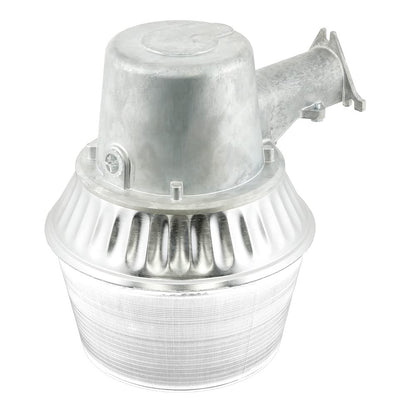 Halo Suburbana LED de 4000lm con TCC 4000K, con carcasa de aluminio y fotocelda integrada