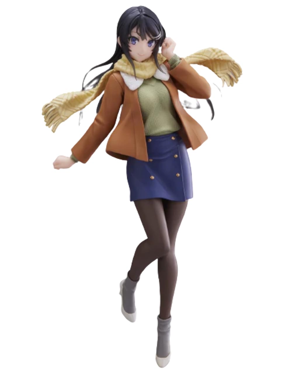 Taito Rascal Do Not Dream of A Dreaming Girl: MAI Sakurajima Figura Coreful (versión de Ropa de Invierno)