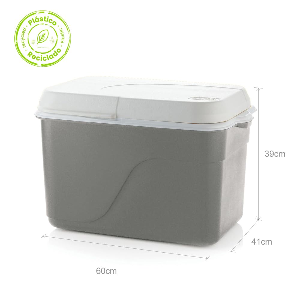 ESTRA Hielera Familiar Insulada 42 L (44 QT) | Espacio para 60 latas | Mantiene frío por Tiempo prolongado | Asas Laterales portátiles | Perfecta para Camping, Picnic, Playa y Viajes